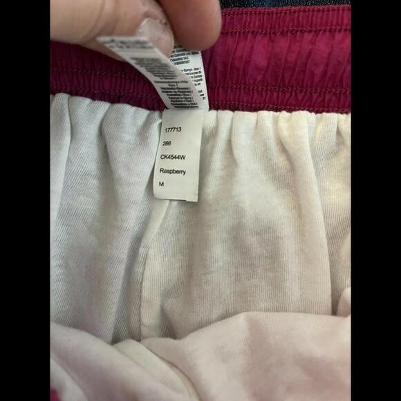 American Apparel Metallic Pink Disco Windsuit Pants Size Medium Nylon - Picture 8 of 8